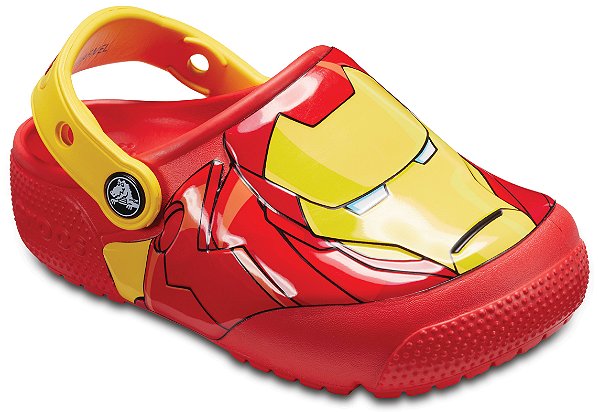 Crocs Infantil Menino Homem de Ferro - Crocs