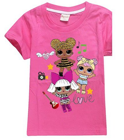 blusa infantil lol surprise