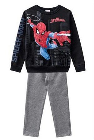 moletom homem aranha