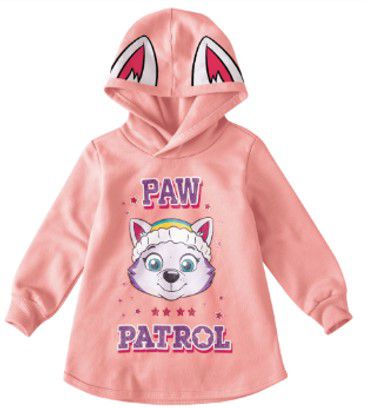 paw patrol girls moletom com capuz