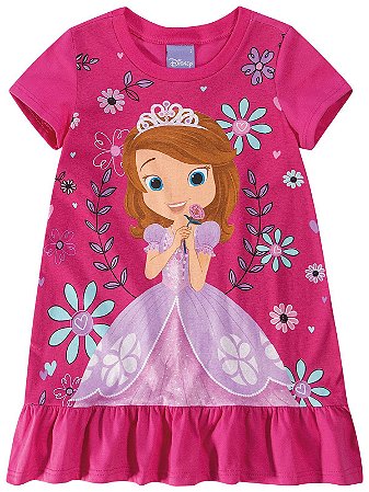 princesa da disney vestido rosa