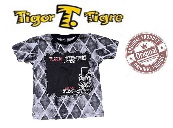 Camiseta Tigor T Tigre - The Circus - AmoPersonagem