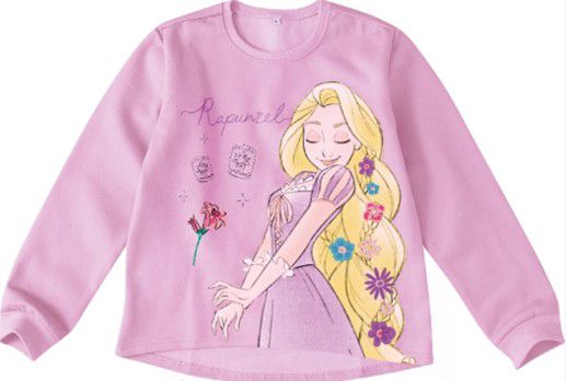 camiseta rapunzel disney