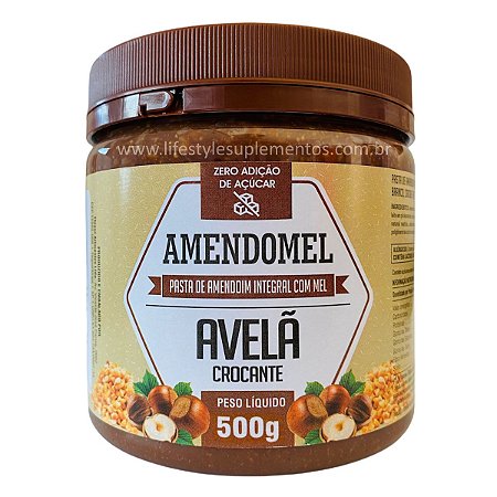 AmendoMel Avelã Crocante 500g - Thiani Alimentos