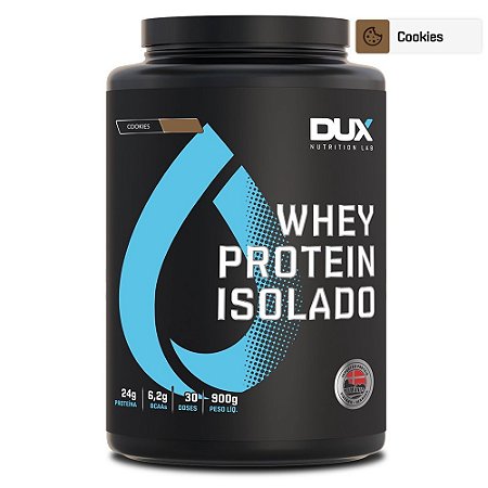 Whey Protein Isolado Cookies 900g - Dux Nutrition