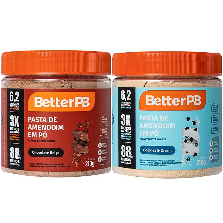 Pasta de Amendoim em Pó 210g - BetterPB  Life Style Suplementos - Os  Melhores Suplementos Nacionais e Importados