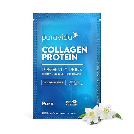 Collagen Protein Puro Sachê 23g - Pura Vida