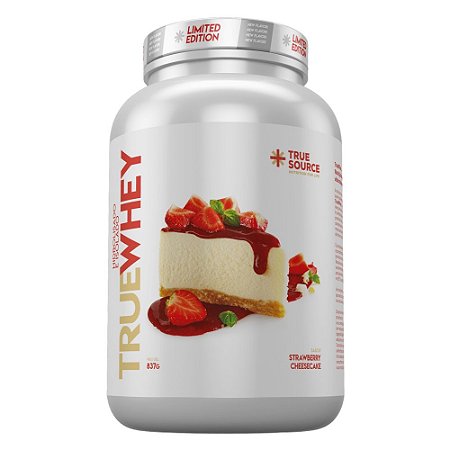 True Whey Strawberry Cheesecake 837g - True Source