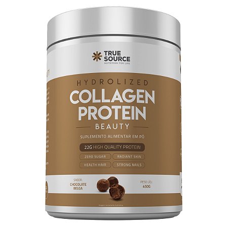 Collagen Protein Chocolate Belga 450g - True Source