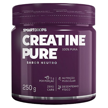 Creatina Pure 250g - SmartDrops