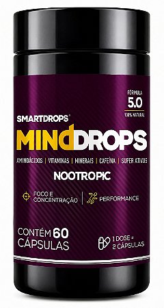 MindDrops Nootrópico 60 Cápsulas - SmartDrops