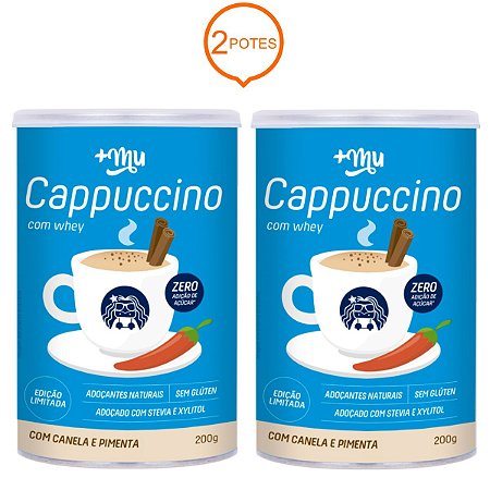 Combo 2 Potes Cappuccino +Mu 200g - Mais Mu