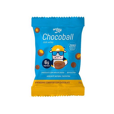 Chocoball Amendoim 30g +Mu - Mais Mu