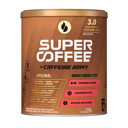 SuperCoffee 3.0 Tradicional 220g - Caffeine Army