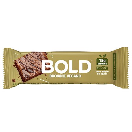 Bold Bar Brownie Vegano 60g - Bold Snacks