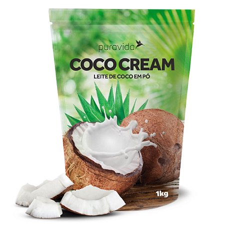 Leite de Coco em Pó Coco Cream 1kg - Pura Vida