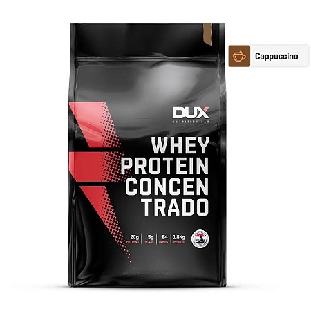 Whey Protein Concentrado Cappuccino 1800g - Dux Nutrition