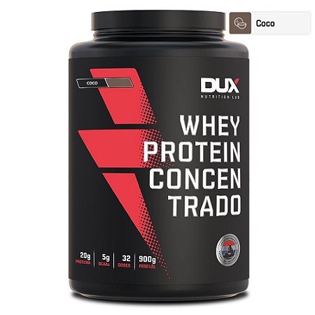 Whey Protein Concentrado Coco 900g - Dux Nutrition