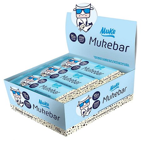 Mukebar Muke Cookies n Cream 12 Unidades - Mais Mu