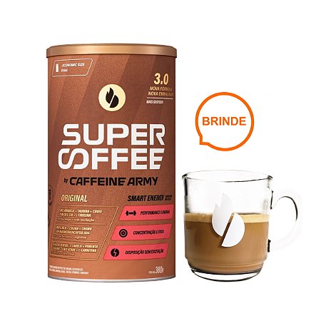 SuperCoffee 3.0 Economic Size 380g - Caffeine Army (Val. 04/11/2023)