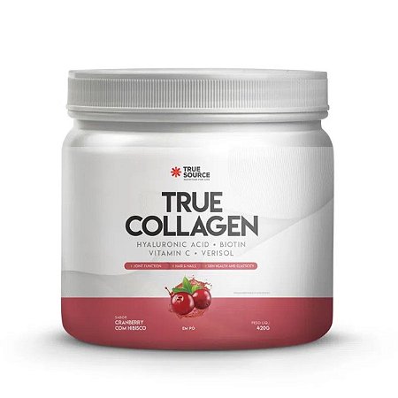 True Collagen Cranberry Hibisco 420g - True Source