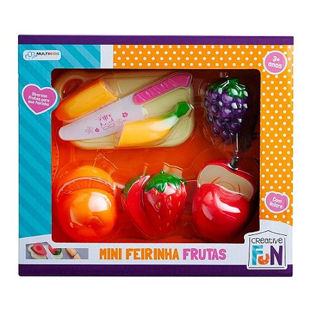 Creative Fun Mini Feirinha Frutas - Multikids