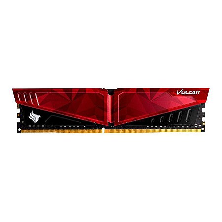 MEMORIA TEAM GROUP T-FORCE VULCAN 16GB DDR4 3200MHZ RED TLPRD416G3200HC16F01