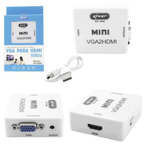 Conversor Mini VGA para HDMI 1080P