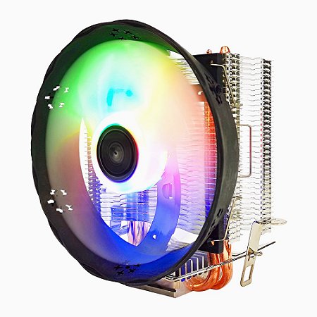 Cooler CPU Gamer RGB Evus Siberian AMD / Intel Rainbow CP-95