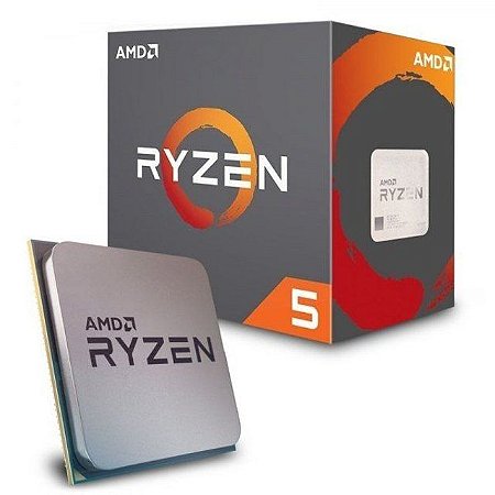 Processador AMD Ryzen 5 5500 19MB 3.6GHz (4.2GHz Max Turbo) AM4 Sem Vídeo - 100-100000457BOX