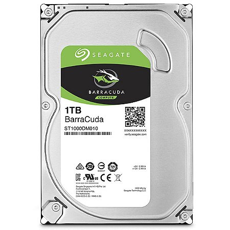 HD 1TB SEAGATE Buffer 64MB Sata III 7200RPM