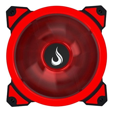 Cooler FAN Rise 120mm Vermelho