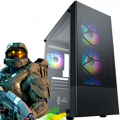 Computador Intervia Gamer Ryzen 9 3900 4.30 Ghz + 16GB DDR4 3000 + NVME 960GB + RTX 3060 12GB