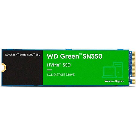 HD SSD 240GB Western Digital 2.5" SN350 M.2 NVMe - WDS240G2G0C