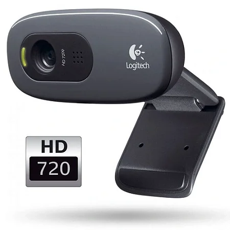 Webcam Logitech C270 720P Com Microfone