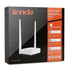 Roteador, Repetidor e Extensor Tenda 300Mbps N301 2 Antenas Externas Wireless