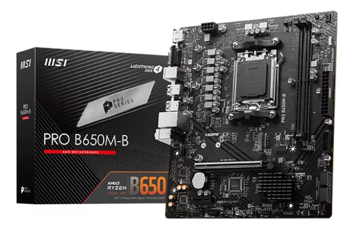 Placa Mãe MSI PRO B650M-B AM5 DDR5