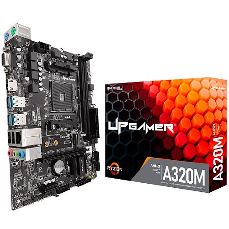 Placa Mãe AM4 UpGamer A320M DDR4