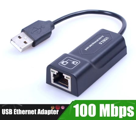 ADAPTADOR USB 2.0 A ETHERNET 10/100MBPS RJ45