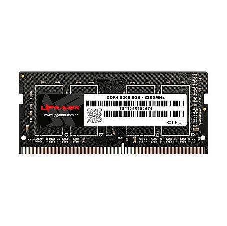 MEMÓRIA 8GB DDR4 3200 UpGamer NOTEBOOK
