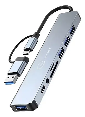 Hub Usb 3.0 Tipo C 8 in 1