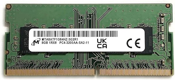 Memoria Micron 8GB DDR4 3200 Mhz Notebook