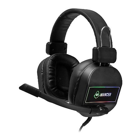 Headset Gamer Bassex, Drivers 50mm, Preto