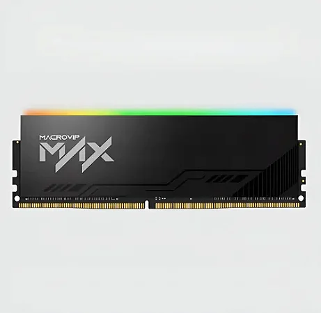 Memória 16GB DDR4 3200 Microvip Max RGB MVX32N16/16R