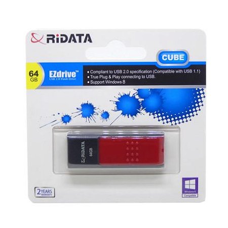 Pendrive 64GB Ridata Cube