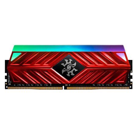 Memória XPG Spectrix D41, RGB, 8GB, 3000MHz, DDR4, CL16, Vermelho - AX4U300038G16A-SR41