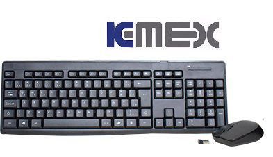 Combo Teclado e Mouse Kmex  Wireless KA-S229 + MA-A733