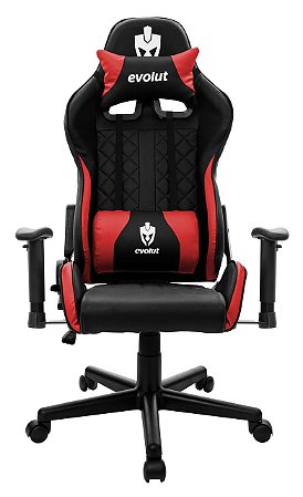 CADEIRA GAMER EVOLUT EG-905 TANKER V2 VERMELHO