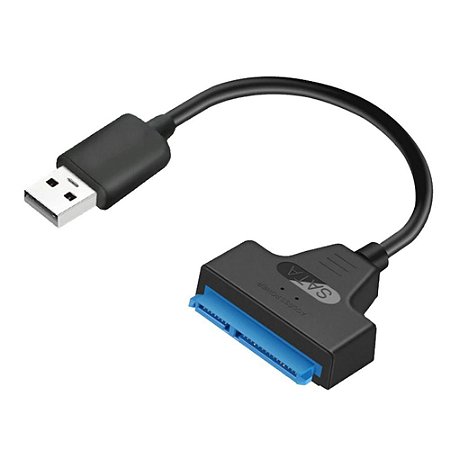 Cabo Adaptador Conversor Usb 2.0 Sata Hd 2.5 SSD