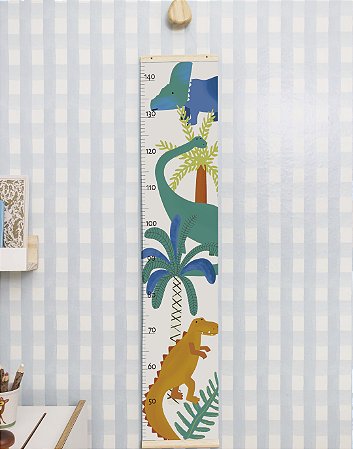 Régua de crescimento Jardim Dino